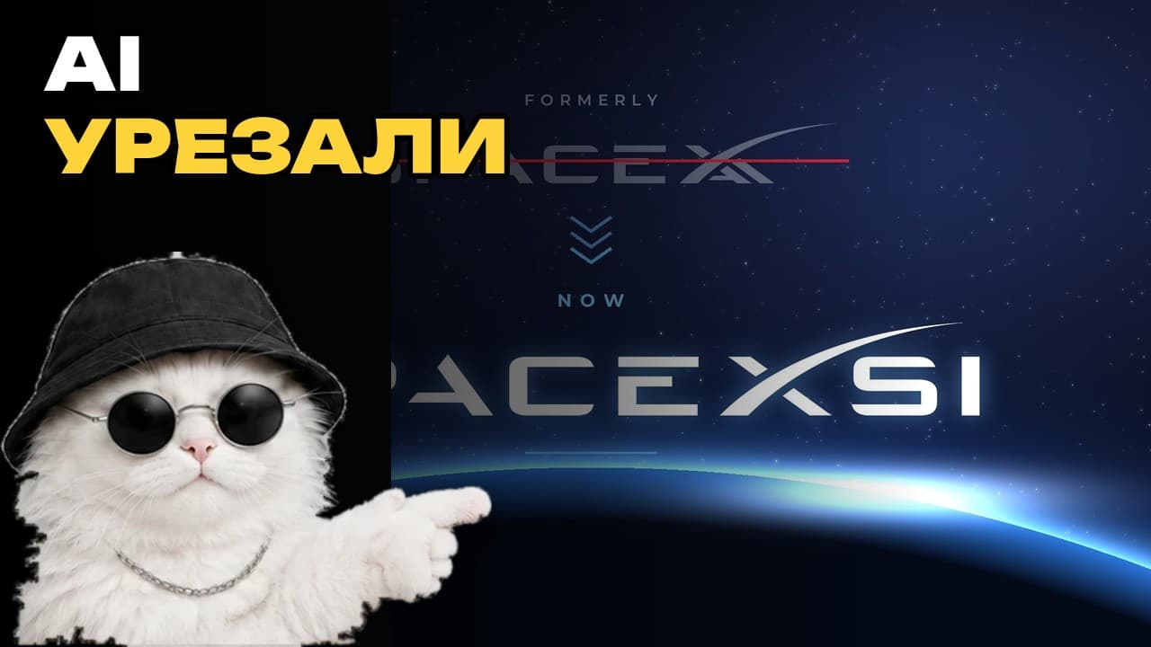 SpaceXSI вместо SpaceXAI: почему AI теперь переименовывают, урезают и проверяют