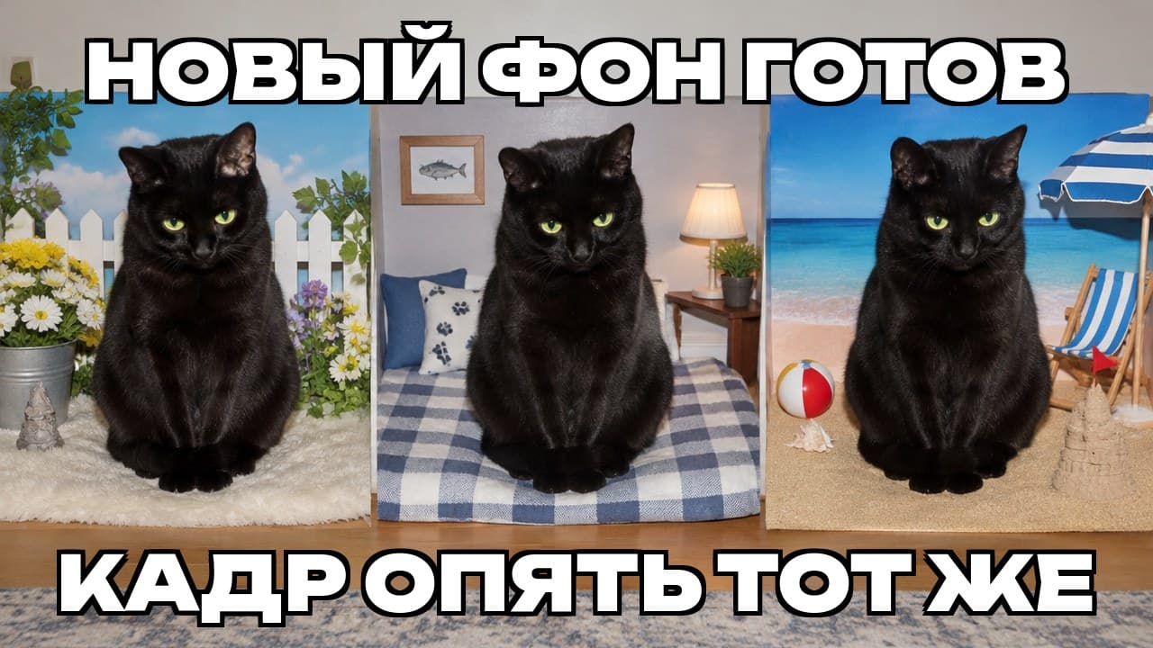 Мем: Новый фон готов / Кадр опять тот же