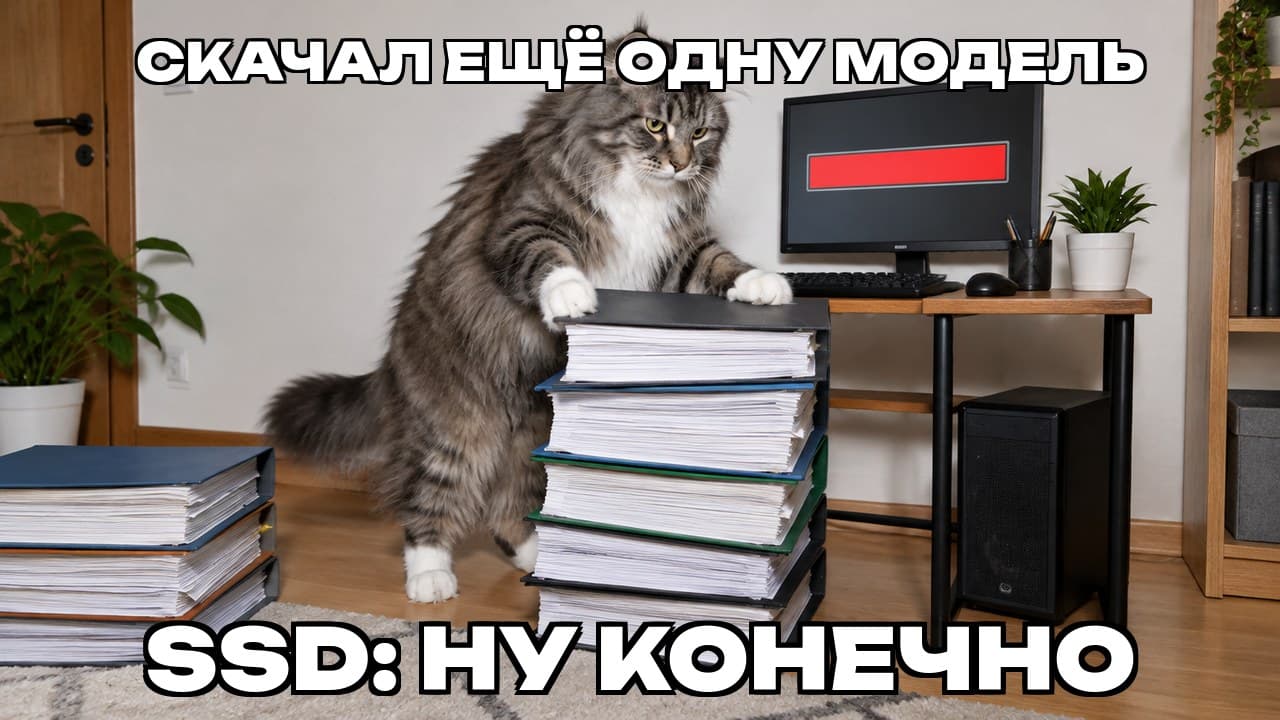 Мем: Скачал ещё одну модель / SSD: ну конечно