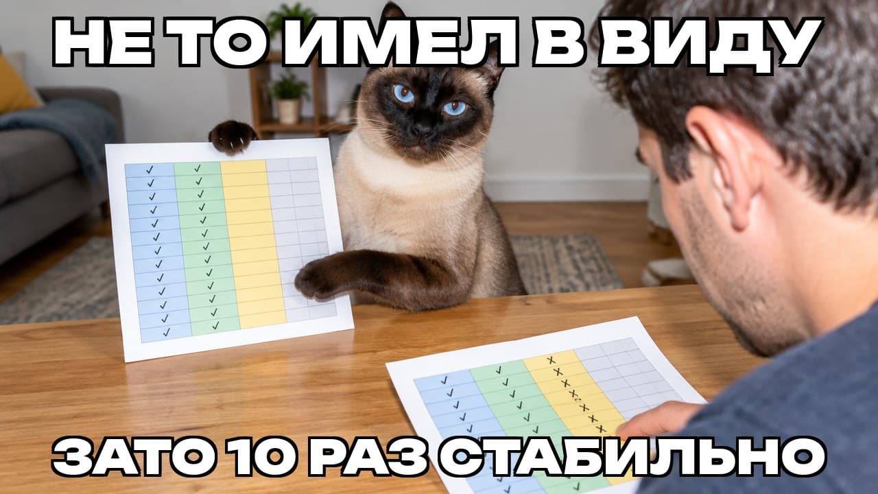 Мем: Не то имел в виду / Зато 10 раз стабильно