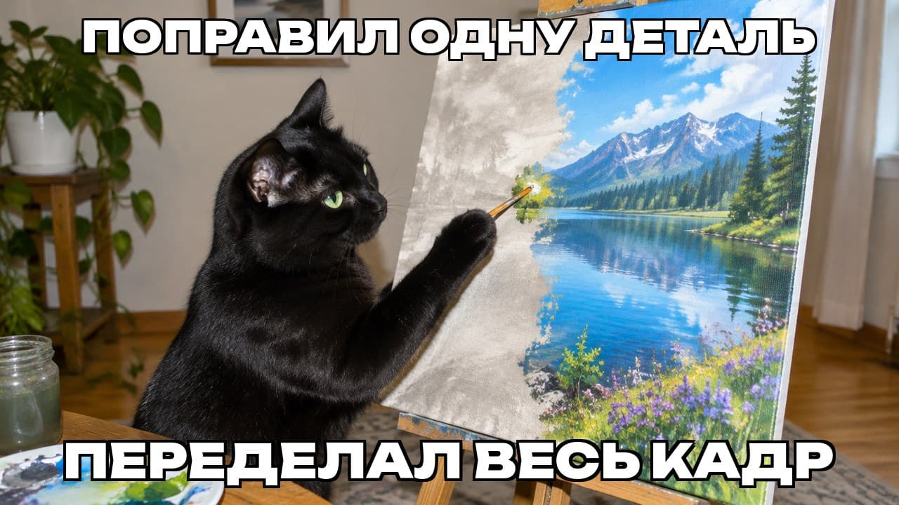 Мем: Поправил одну деталь / Переделал весь кадр