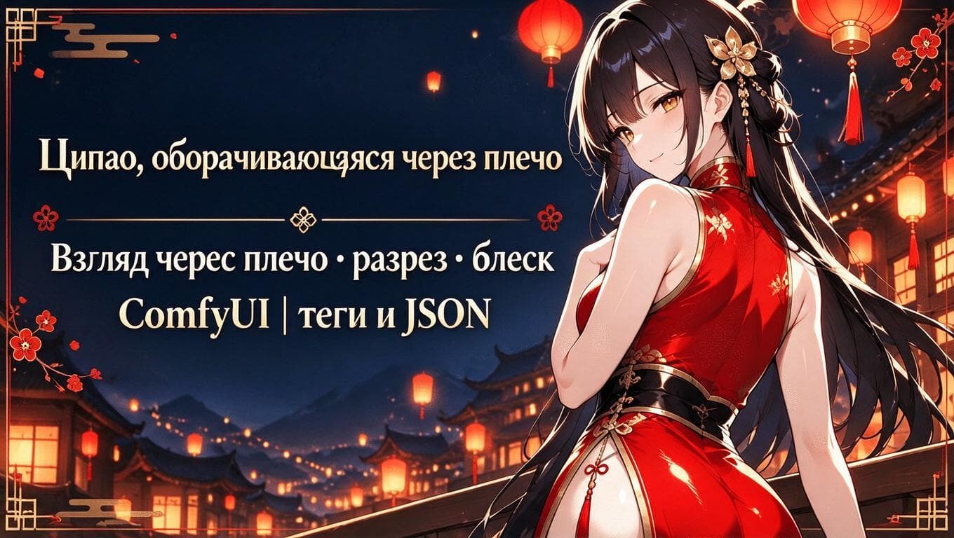 note-автор показал Animagine XL 4.0 Opt в ComfyUI на 7 узлах