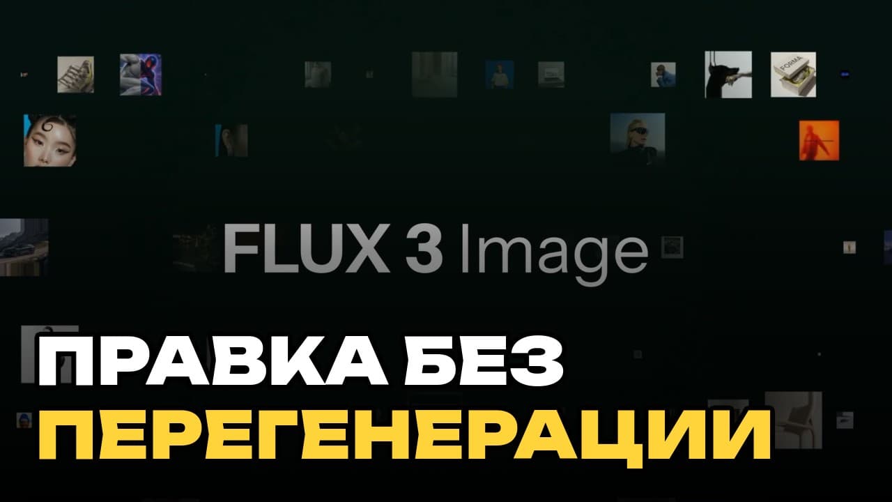 FLUX 3 Image научилась править отдельные объекты и рендерить сразу в 4K