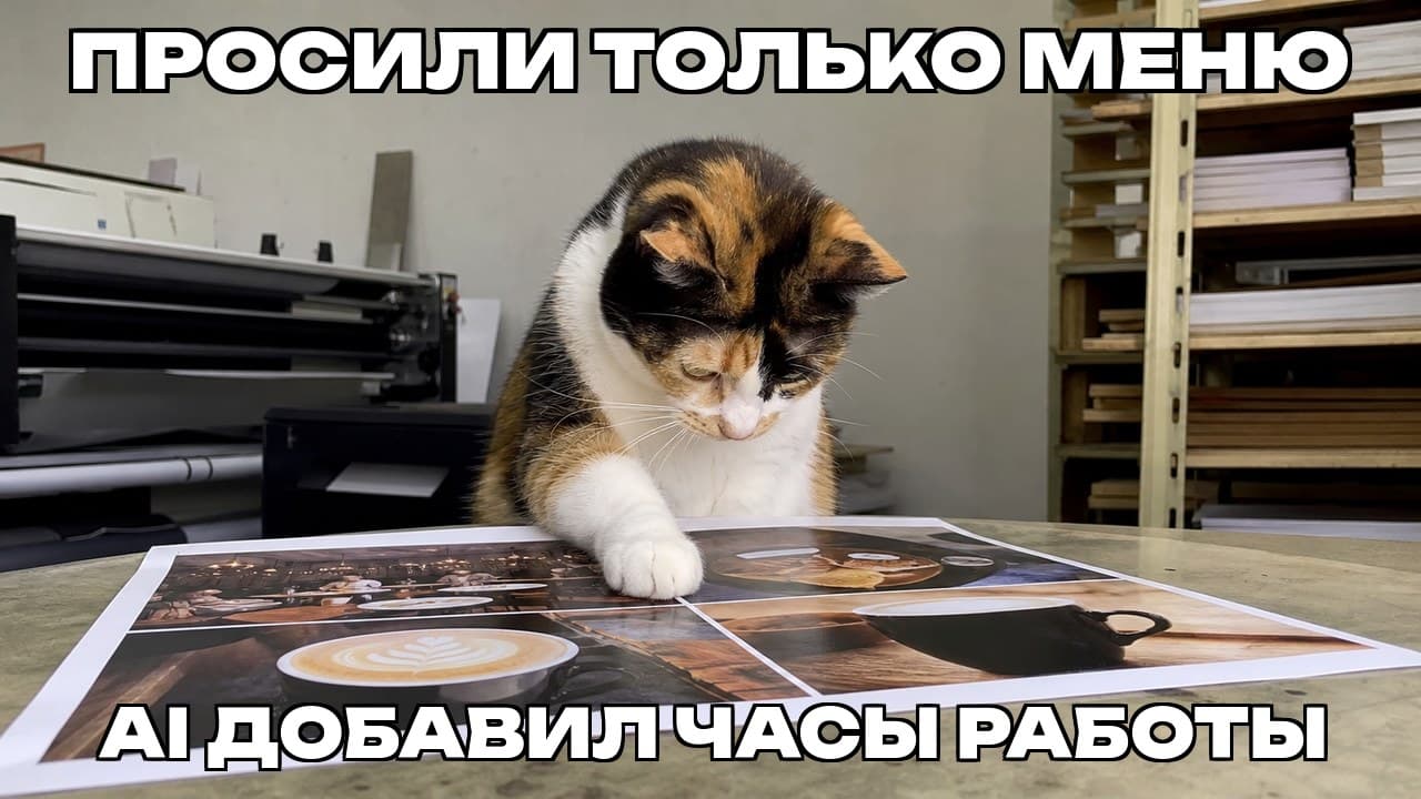 Мем: Просили только меню / AI добавил часы работы