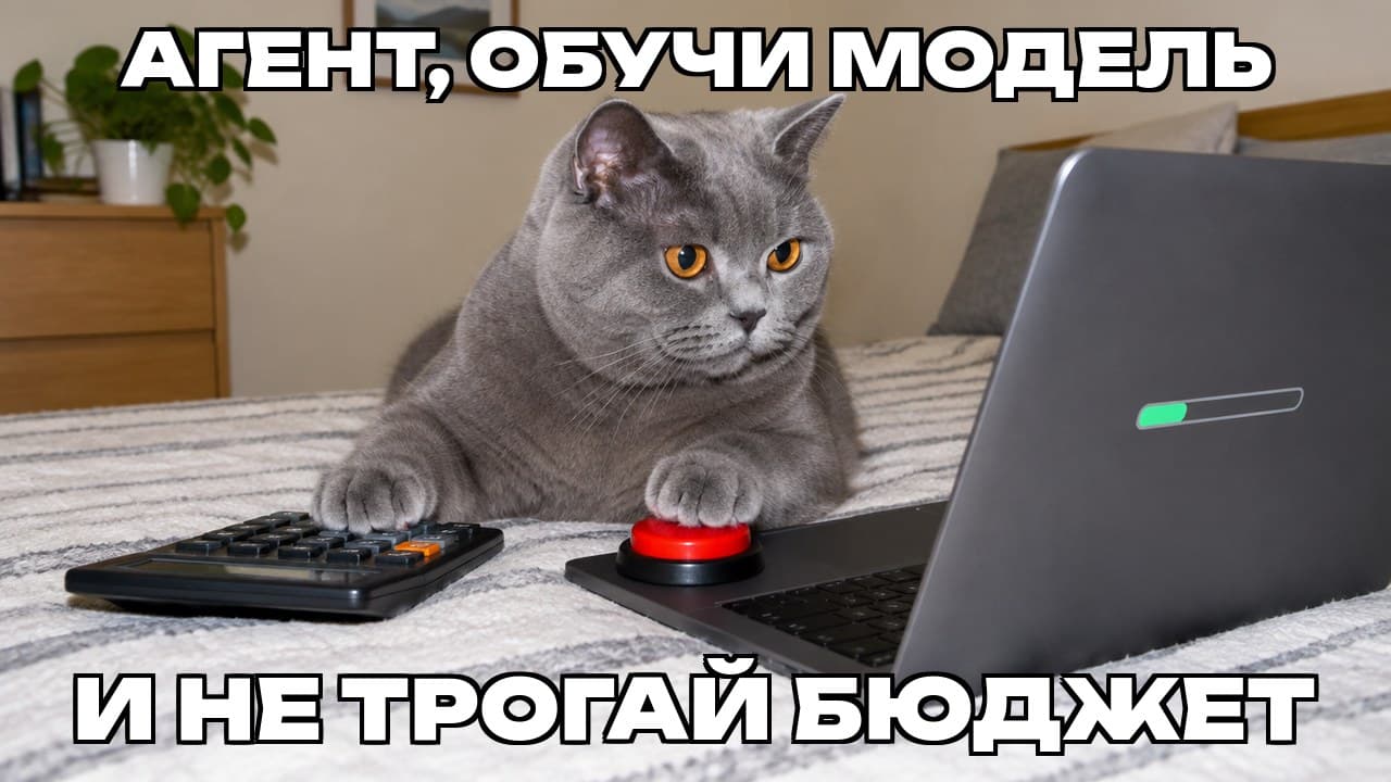Мем: Агент, обучи модель / И не трогай бюджет