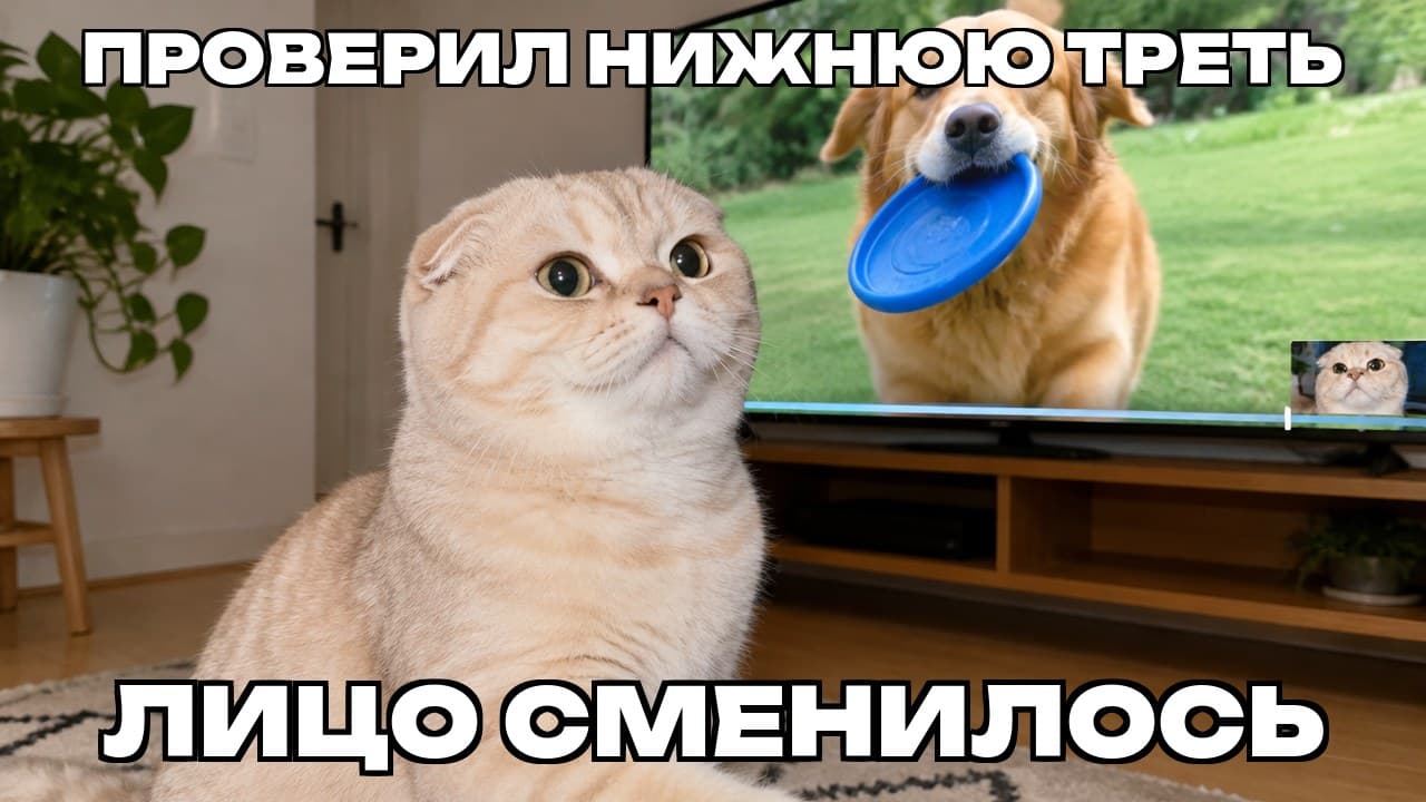 Мем: Проверил нижнюю треть / Лицо сменилось