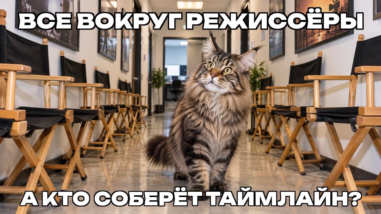 Мем: Все вокруг режиссёры / А кто соберёт таймлайн?