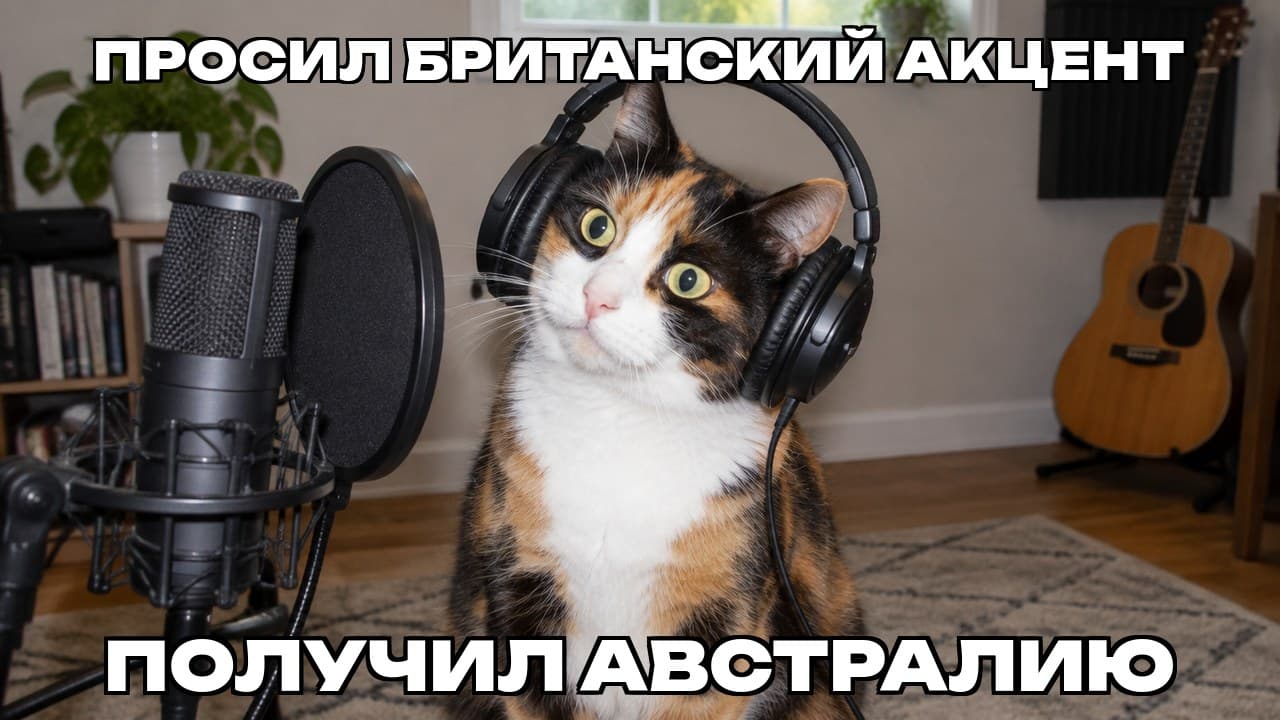 Мем: Просил британский акцент / Получил Австралию