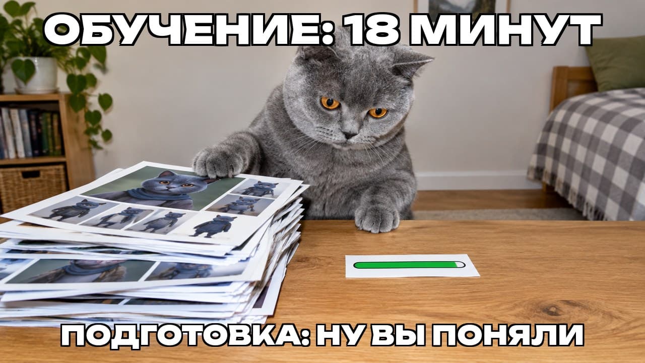 Мем: Обучение: 18 минут / Подготовка: ну вы поняли