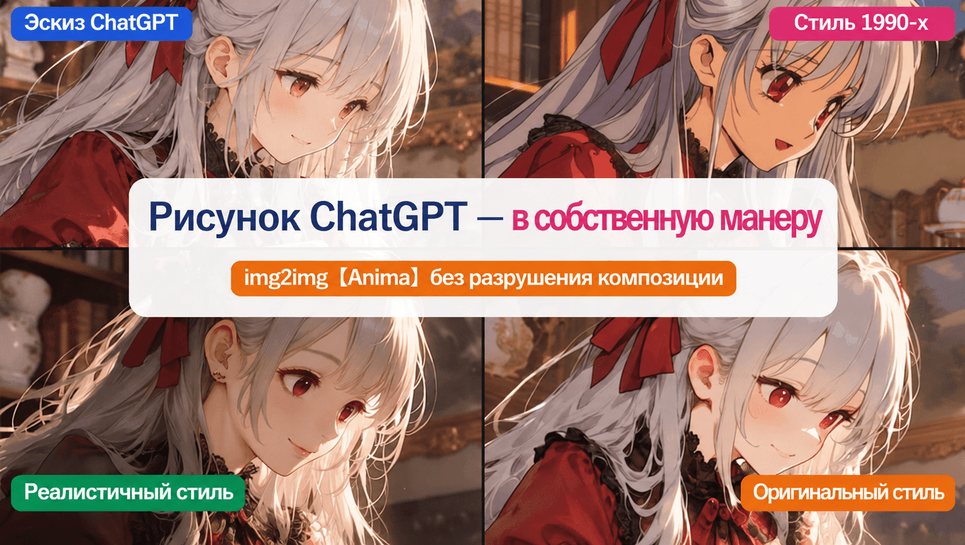ChatGPT задаёт сцену, Anima меняет стиль