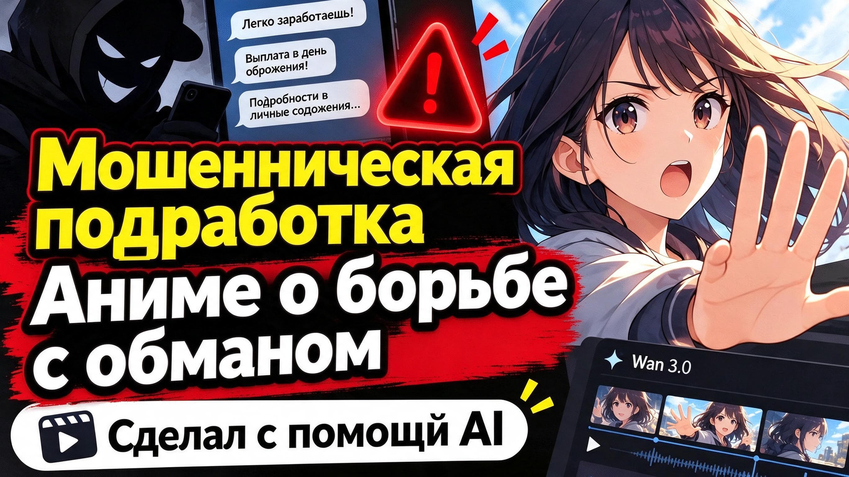 Wan3.0 против мошеннических вакансий