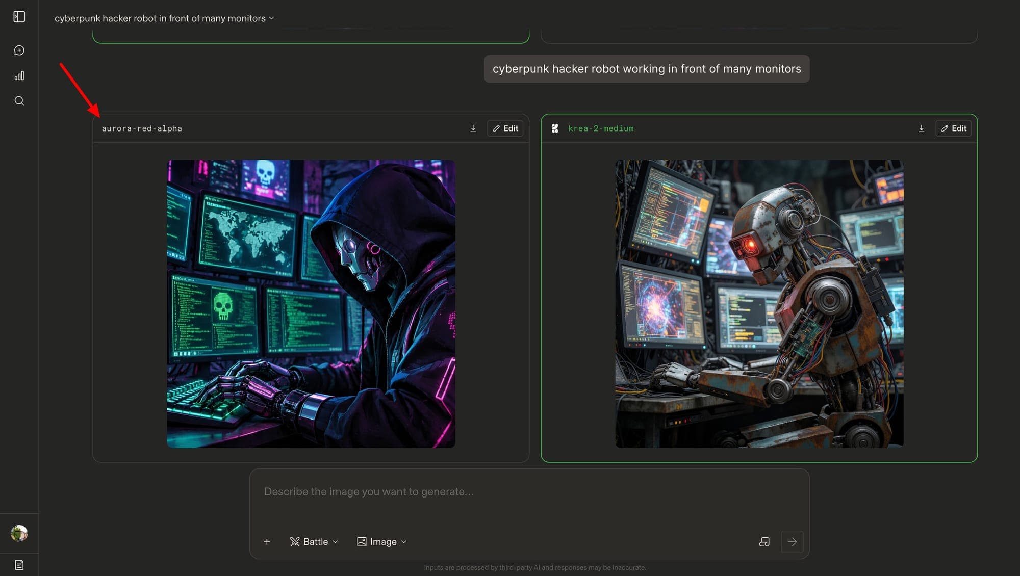 OpenAI тестирует aurora-red-alpha и две модели на Arena 18 октября