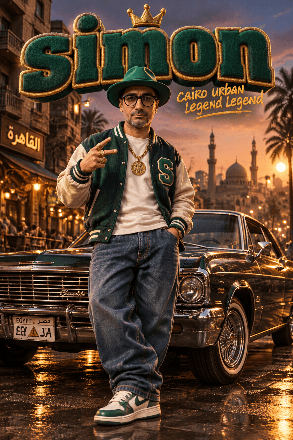 Пример: 3d коллекционная фигурка в хип-хоп стиле