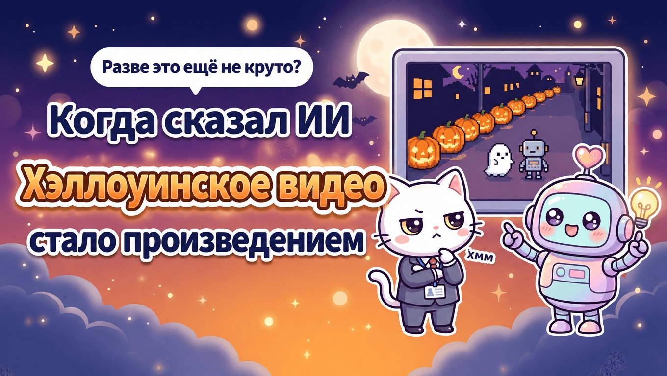 Тыквы загораются вслед за призраком
