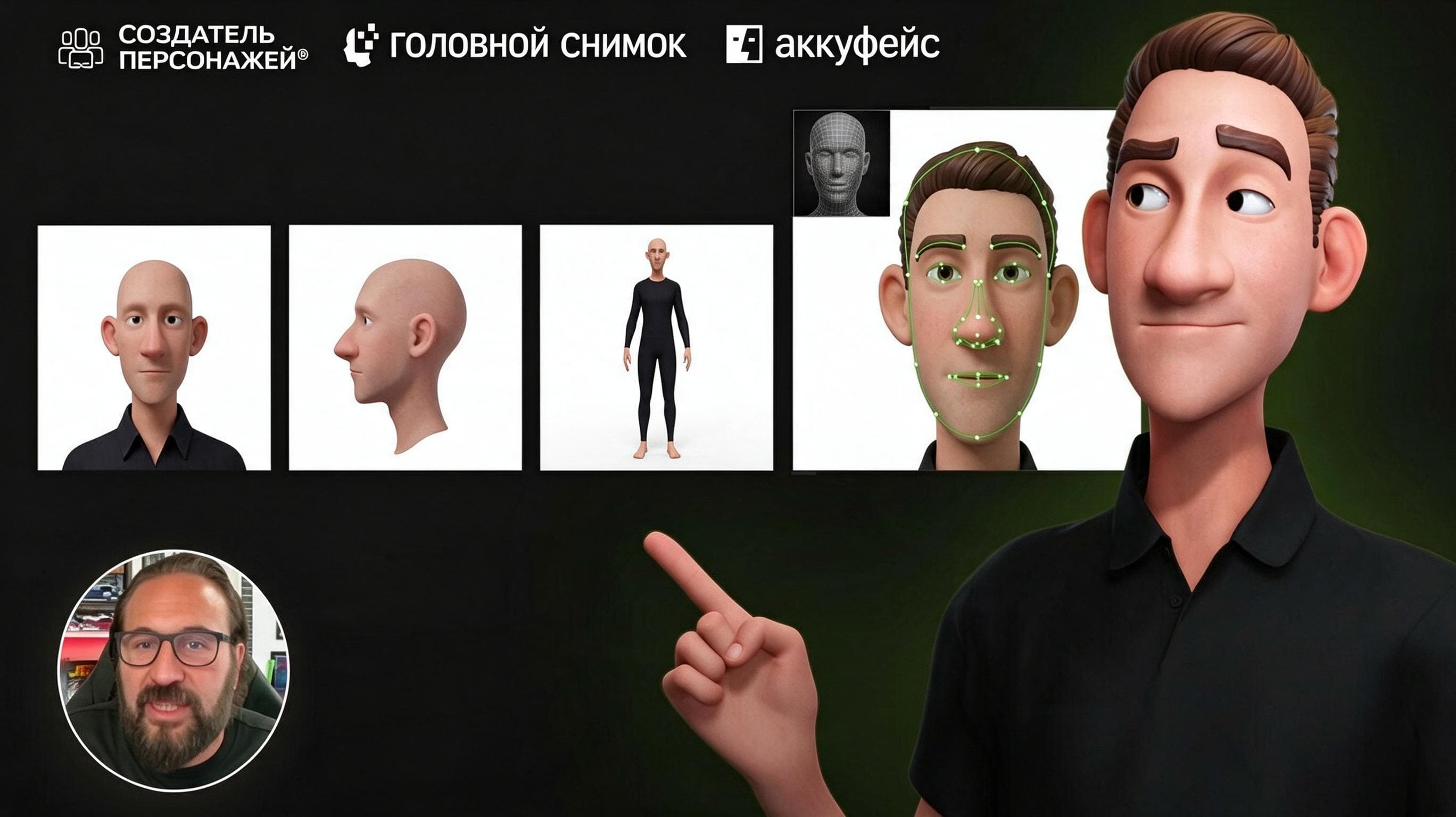 От концепта до мимики