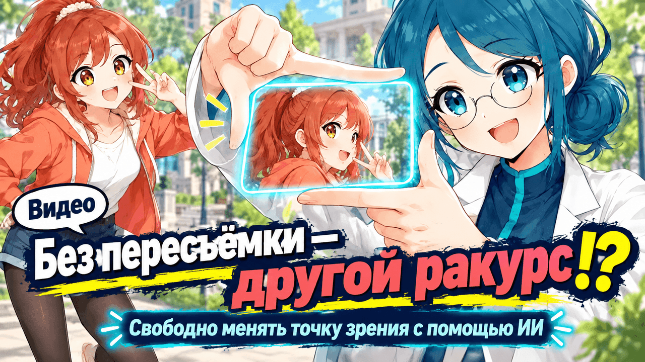 World v1 создаёт новые ракурсы для снятого видео без дообучения